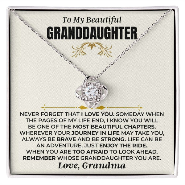 To My Granddaughter - Love Grandma - Gift Set - SS477